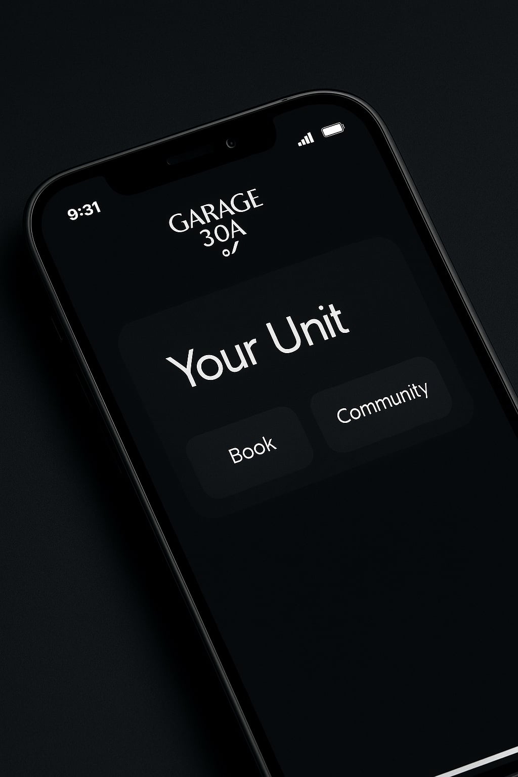 Members-only mobile app